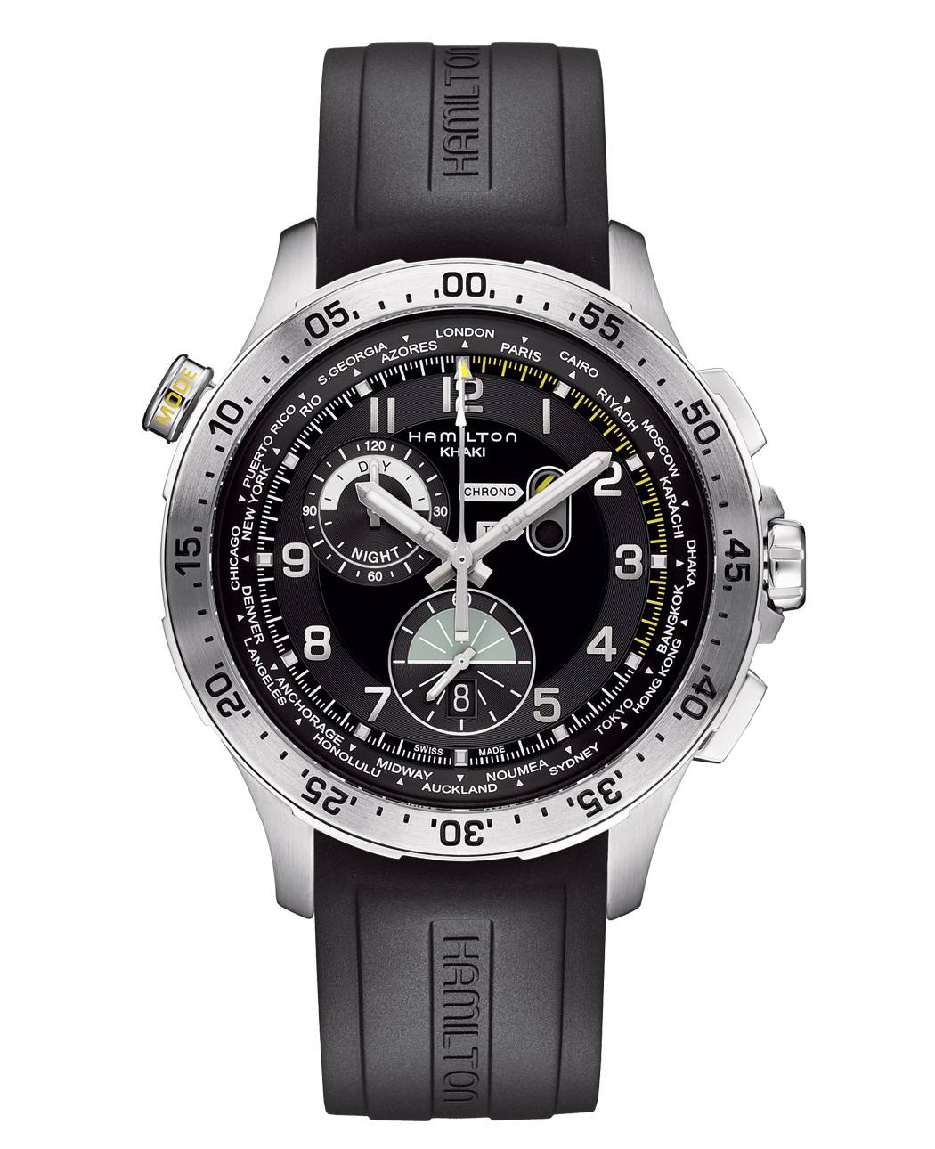 CHRONO WORLDTIMER QUARTZ de Hamilton