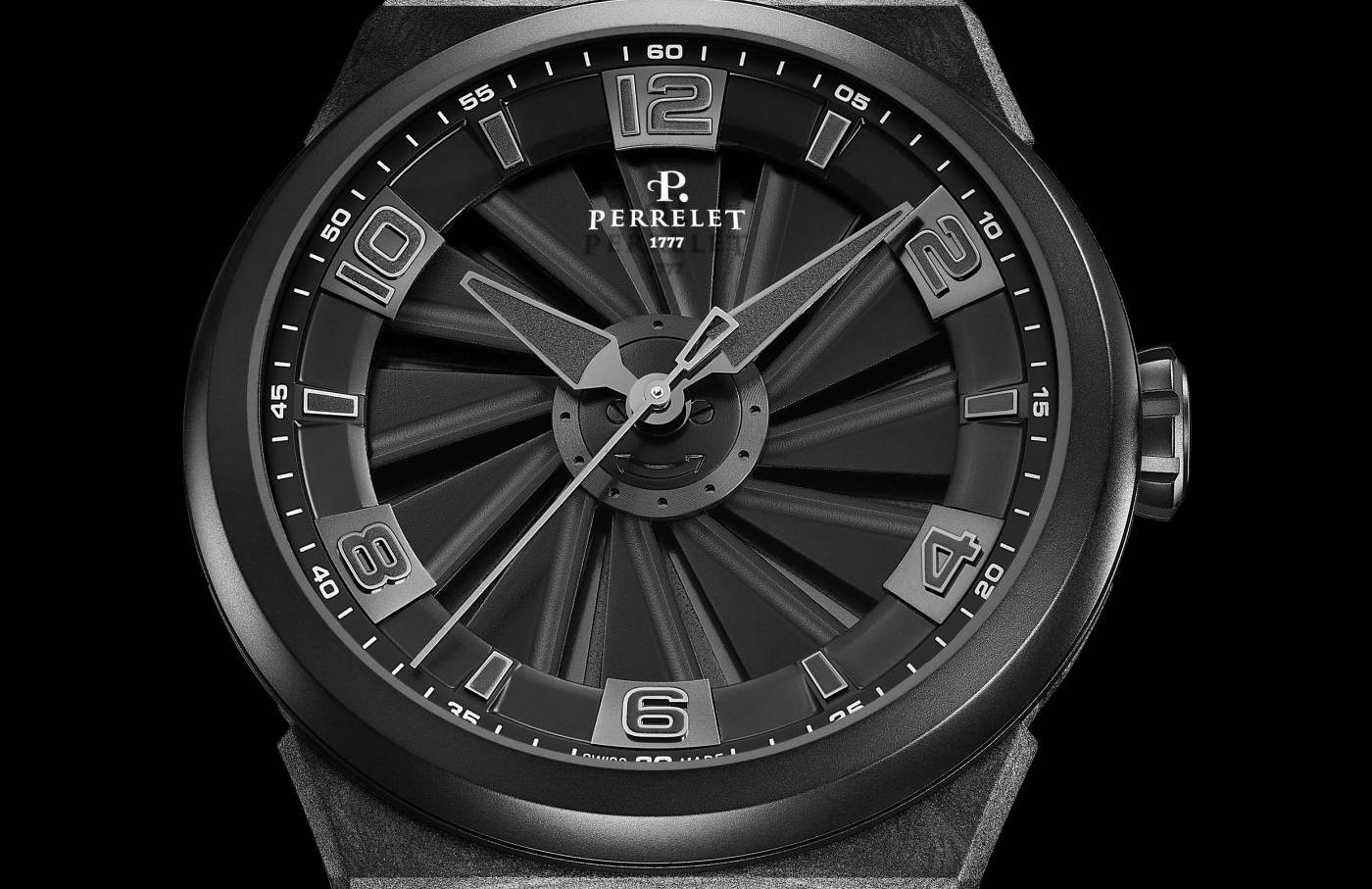 Presentando el Perrelet Turbine Carbon Black Edition