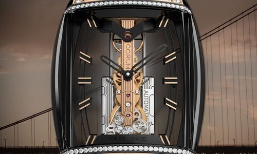 Corum: un nuevo Golden Bridge Automatic con una caja panorámica de zafiro