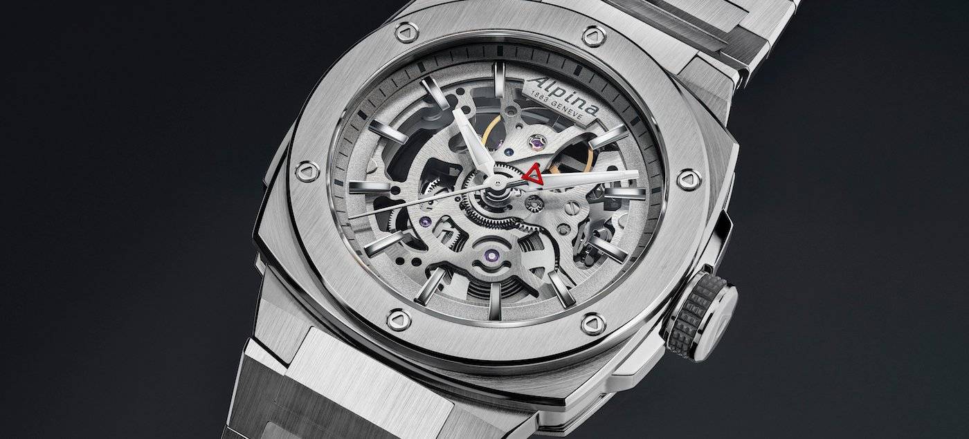 Alpiner Extreme Skeleton Automatic muestra la mecánica expuesta