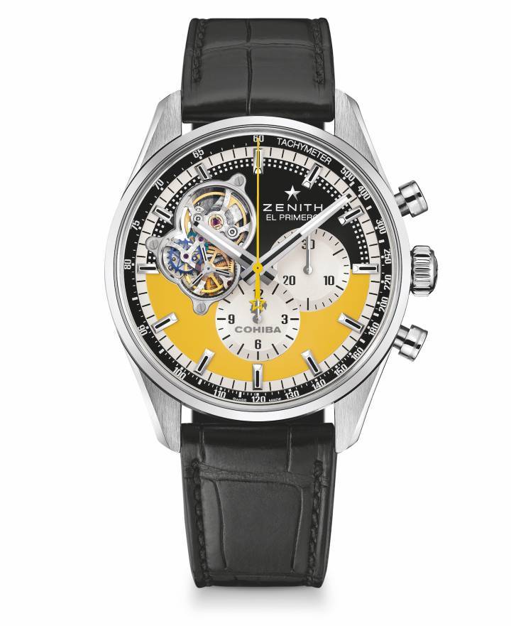 Zenith celebra los cigarros Cohiba con un especial Chronomaster Open