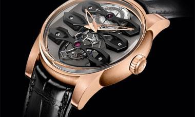 GRANDES MAISONS - El muy radical Neo-Tourbillon under Three Bridges de GIRARD-PERREGAUX