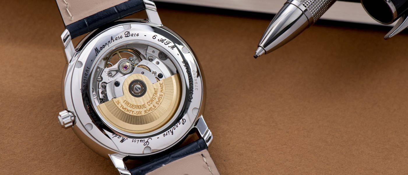 Frédérique Constant: un refinado Classics Heart Beat Moonphase Date