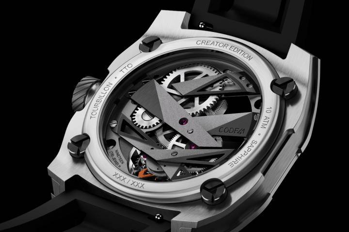 Con el T360, Code41 presenta su primer tourbillon