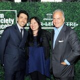 Philippe Bonay, Presidente de Jaeger-LeCoultre Norte America, Rose Kuo, de la Film Society of Lincoln Center, quien co-dirigió el evento y Charles Finch, miembro del Consejo Asesor