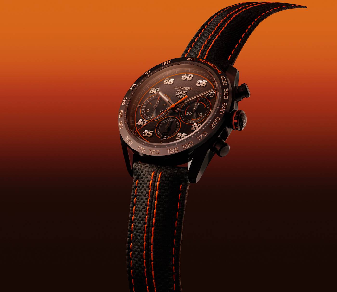 TAG Heuer Carrera Chronograph X Porsche Orange Racing