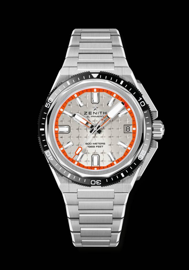 Zenith Defy Extreme Diver presenta una nueva esfera de color blanco plateado
