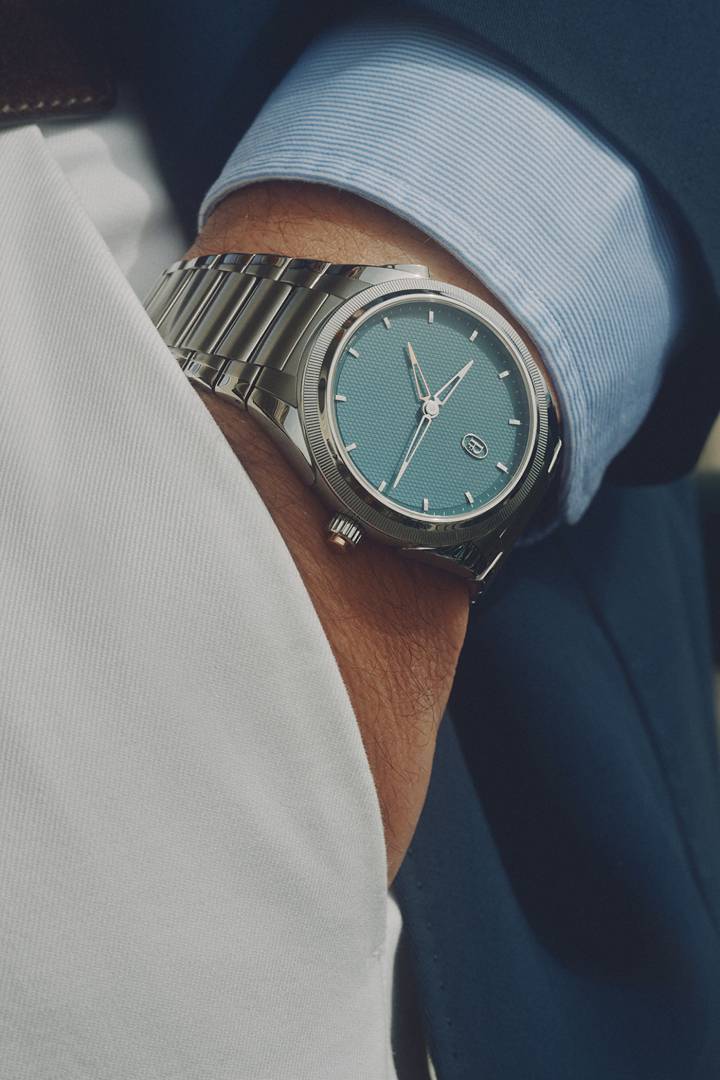 Parmigiani Fleurier Tonda PF GMT Rattrapante ahora en Verzasca Green