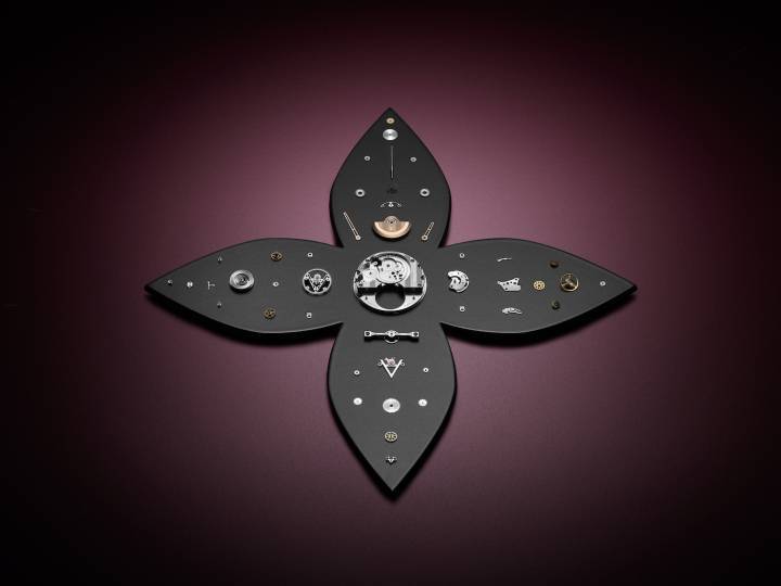 Louis Vuitton presenta el Tambour Moon Flying Tourbillon Kaleidoscope