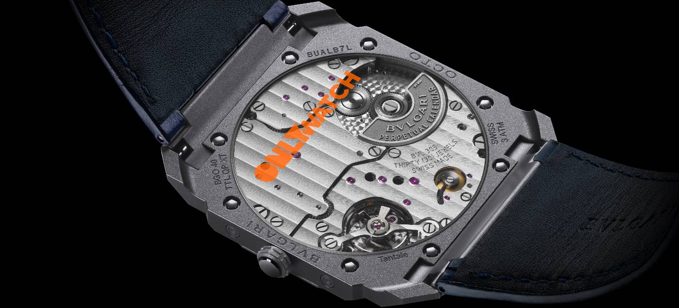 Bulgari: Un Octo Finissimo único en tantalio para la Only Watch