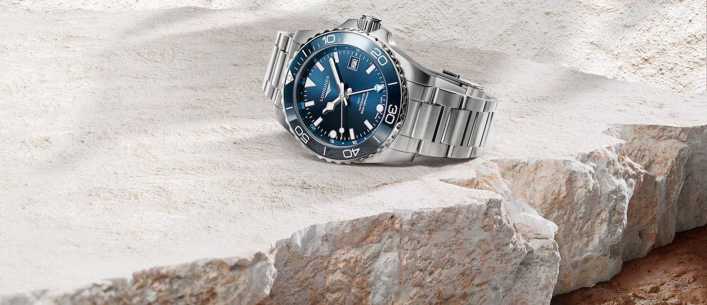 Longines añade un nuevo modelo GMT a la colección rediseñada HydroConquest