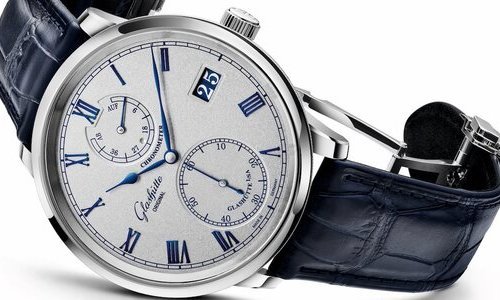 Glashütte Original presenta el Senator Chronometer azul plateado