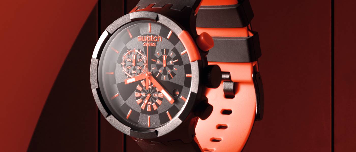 Swatch Big Bold Chrono con función de parada