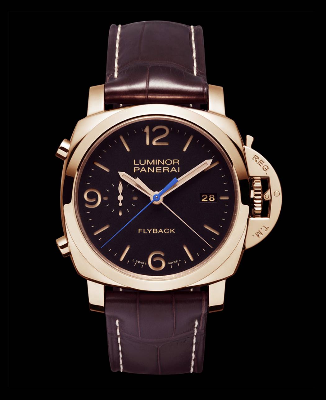 LUMINOR 1950 3 DAYS CHRONO FLYBACK AUTOMATIC ORO ROSSO (44mm) de Panerai