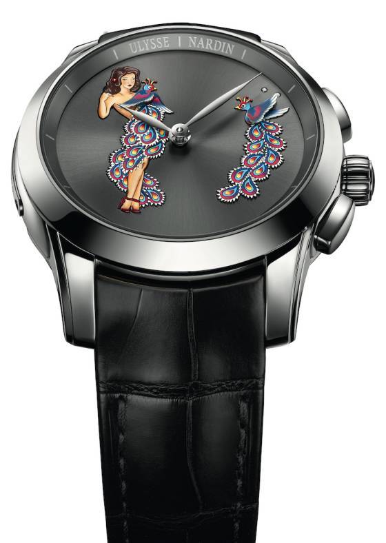 Ulysse Nardin canaliza el encanto de la chica pin-up