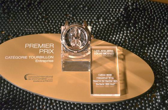 Louis Moinet y Tissot ganan a lo grande en el Concurso Internacional de Cronometría 2015