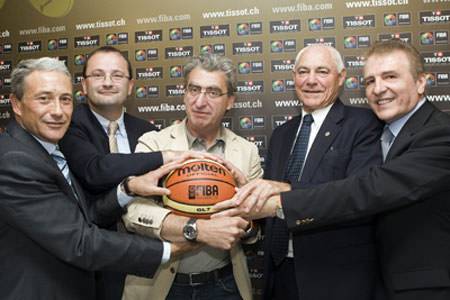 FIBA y Tissot SA anuncian su sociedad para los próximos cuatro años