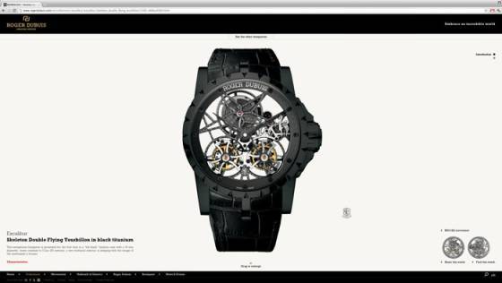 Emocionante Nuevo Sitio Web de Roger Dubuis