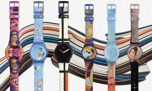 Presentando la coleccion Swatch X Centre Pompidou 