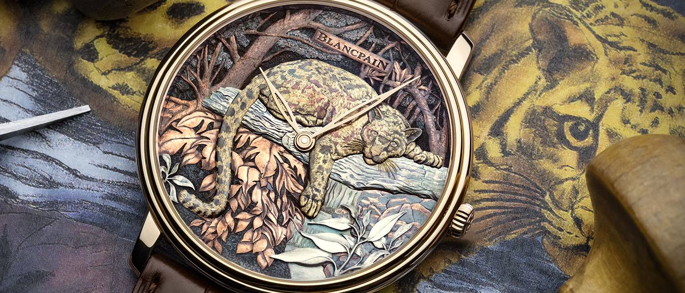 Métiers d'art: Blancpain presenta el Formosa Clouded Leopard