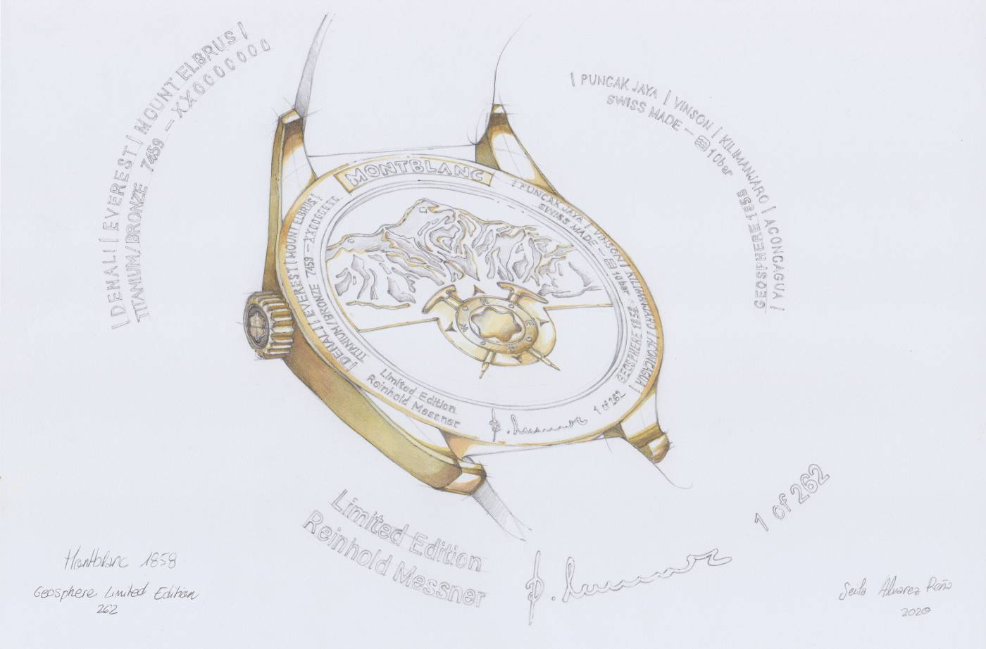 Montblanc: presentando el 1858 Geosphere Limited Edition