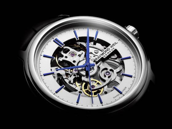 Raymond Weil se centra en lo esencial con el Maestro Skeleton