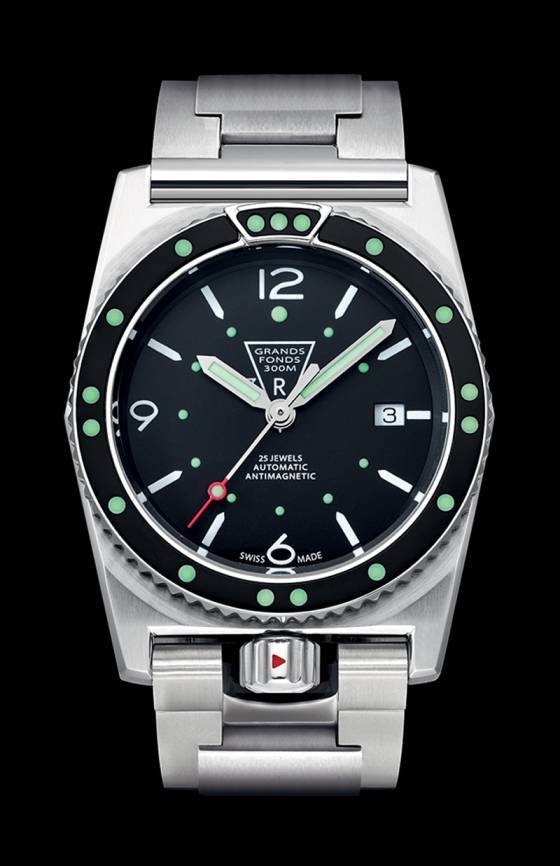 El nuevo Grands Fonds 300, un formal reloj de buceo 