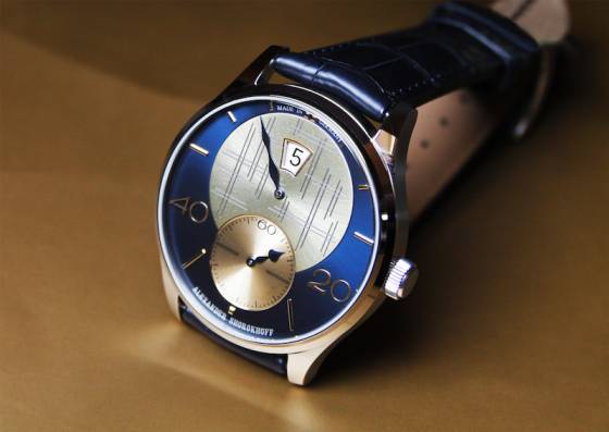 Alexander Shorokhoff anuncia un reloj de horas saltantes en la serie Crossing