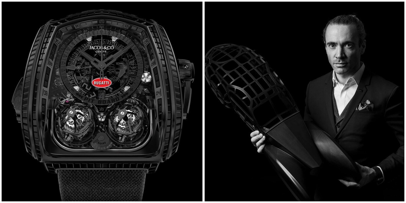Jacob & Co. Twin Turbo Furious Bugatti «La Montre Noire»