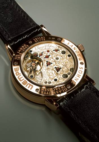 A. Lange & Söhne para Wempe