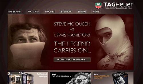 TAG Heuer se posiciona en primer lugar por la excelencia de su Estrategia de Internet