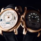Pigmentos luminosos forman los numerales horarios Arábigos en la tipografía típica de la colección Montblanc Rieussec