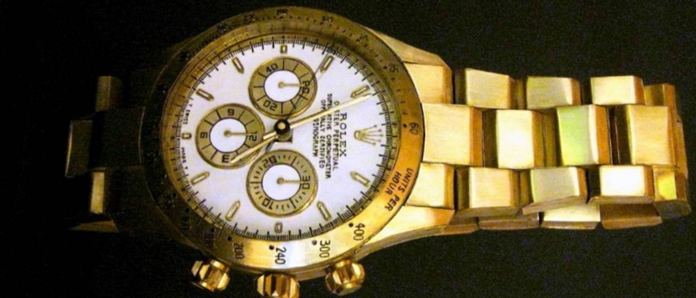 ¿Realmente una ganga? Mire este increíble Rolex hecho de papel