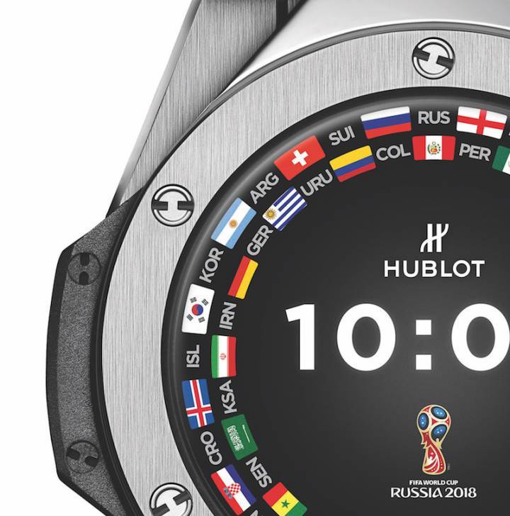 El último reloj conectado de Hublot está basado en el Big Bang