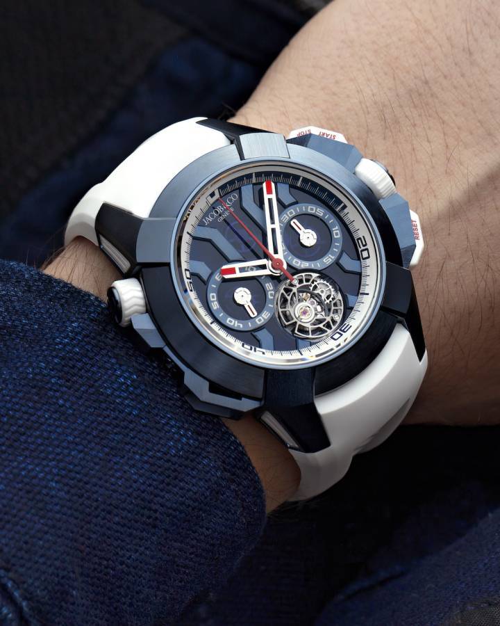 Jacob & Co. escoge el azul para el Epic X Chrono Tourbillon