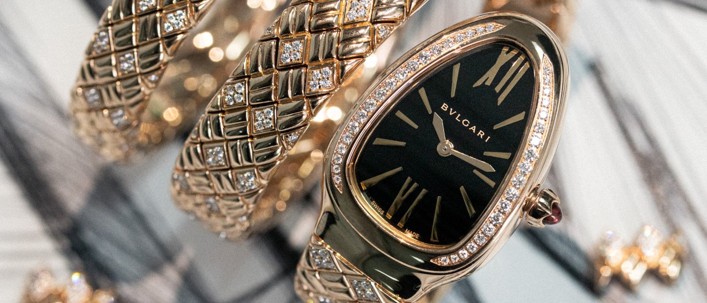 Bulgari: los nuevos relojes Serpenti Spiga 