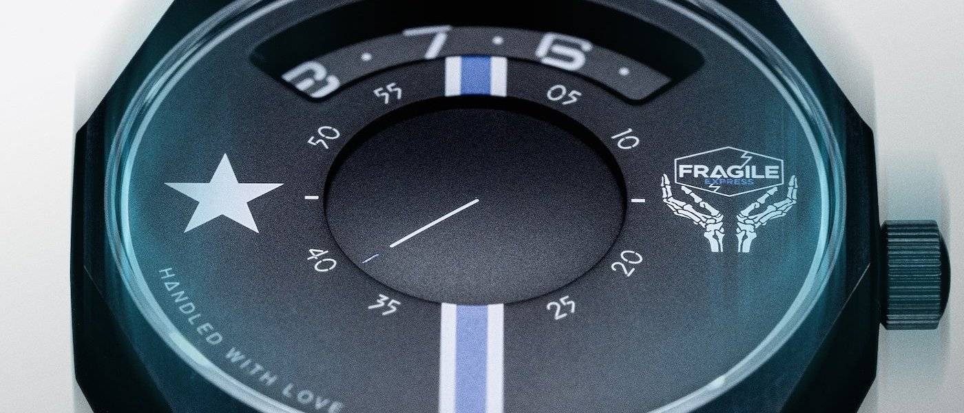 Fragile Express Time de Anicorn Watches x Kojima Productions