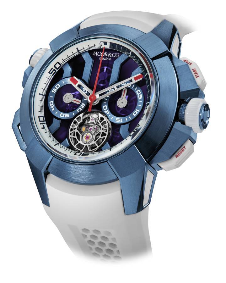 Jacob & Co. escoge el azul para el Epic X Chrono Tourbillon