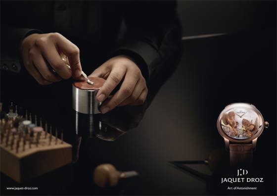 La Nueva Campaña Publicitaria de Jaquet Droz “Art of Astonishment” 