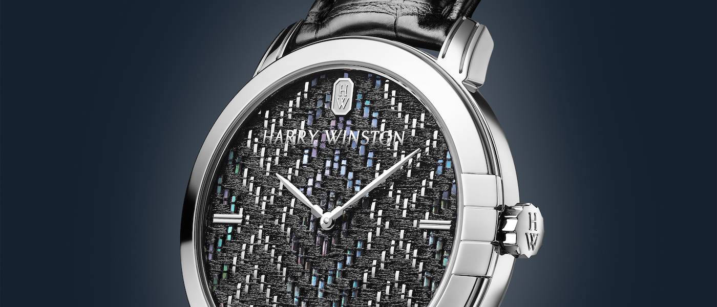 De como Harry Winston incorpora un lujoso tejido en su Midnight Collection 