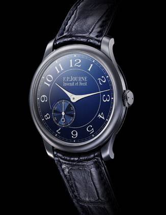 F.P. Journe presenta el «CHRONOMETRE BLEU»