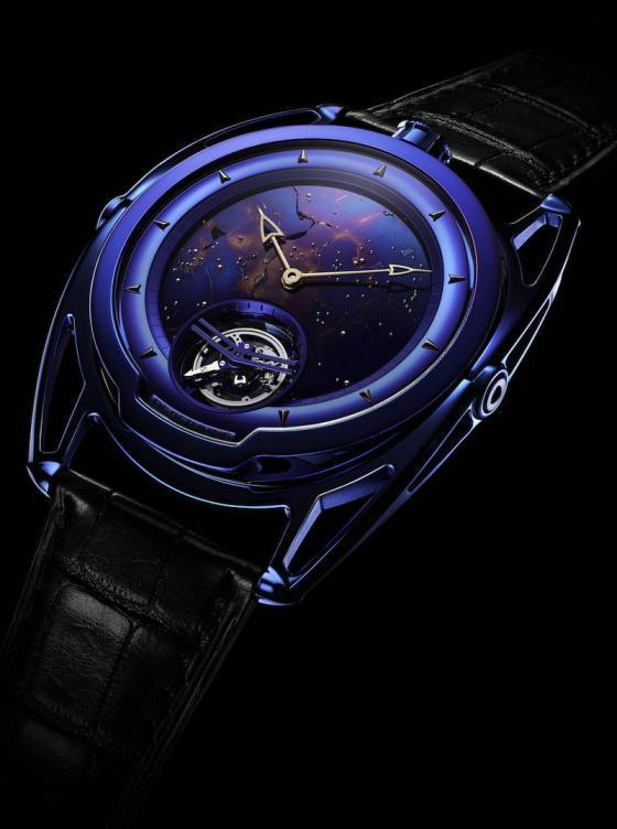 Fuera de este mundo: el DB28 Kind of Blue Tourbillon Meteorite