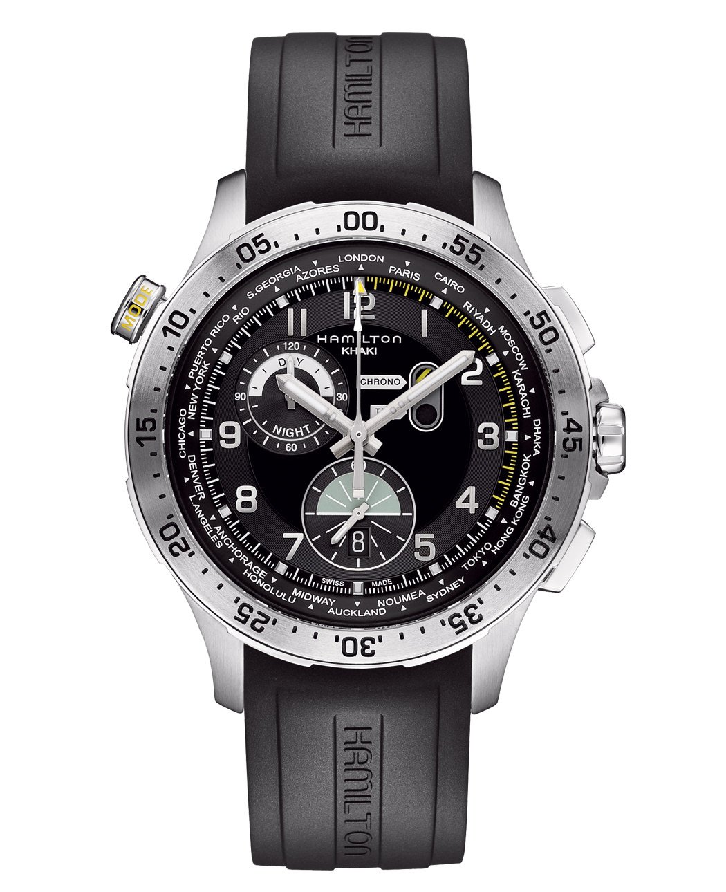 CHRONO WORLDTIMER QUARTZ de Hamilton