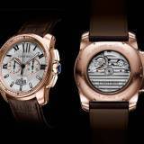 El reloj Calibre de Cartier chronograph incliyendo el movimiento 1904-CH MC © Cartier 2012