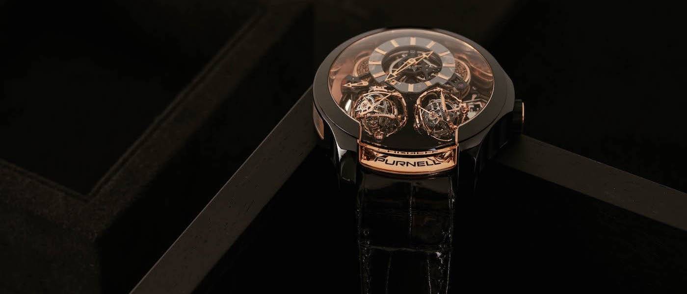 “Un reloj Purnell es un poco como el arte cinético.”