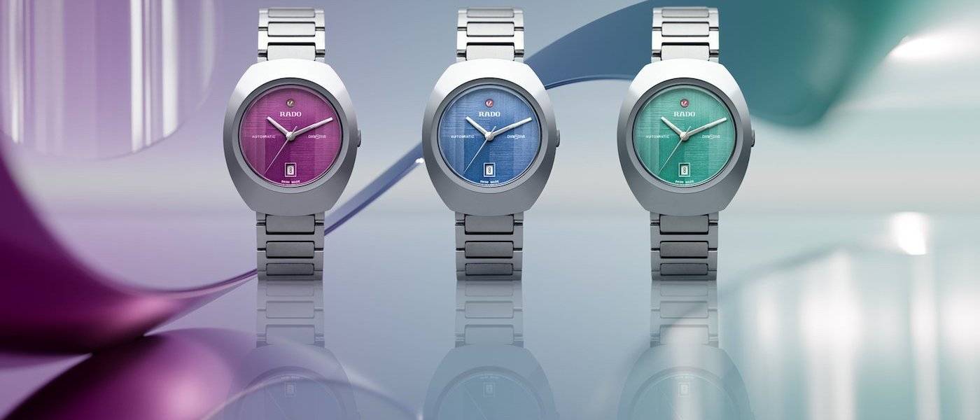 Rado DiaStar Original renace en una explosión de colores pop