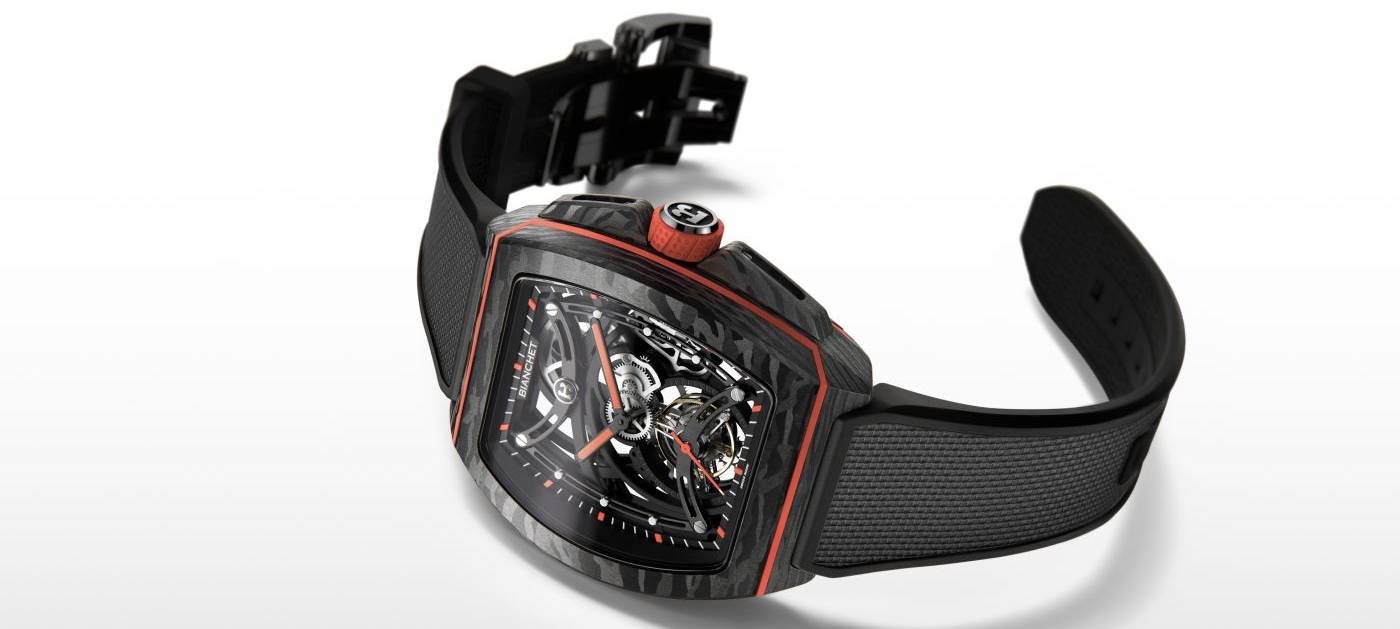 Bianchet presenta el Carbon Orange Tourbillon B1.618 Openwork