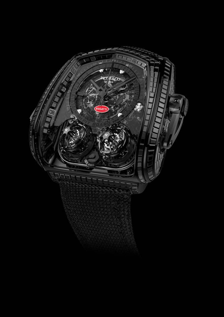 Jacob & Co. Twin Turbo Furious Bugatti «La Montre Noire»