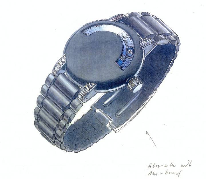 Un boceto del UR-102