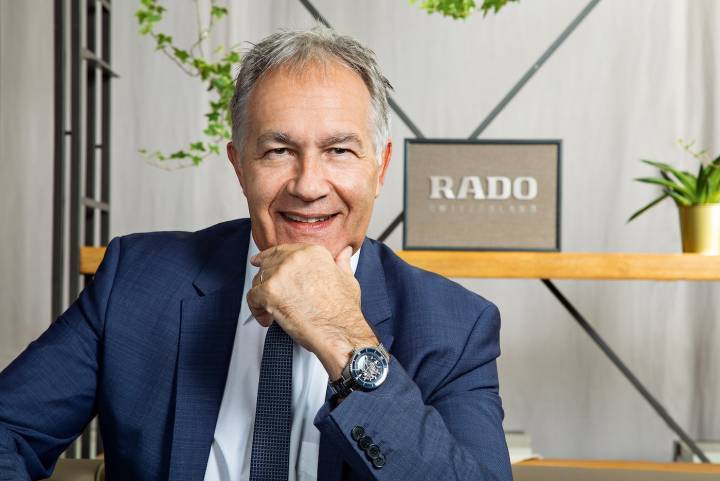 Después de 17 años al frente de Certina, Adrian Bosshard asumió la dirección de Rado en 2020.